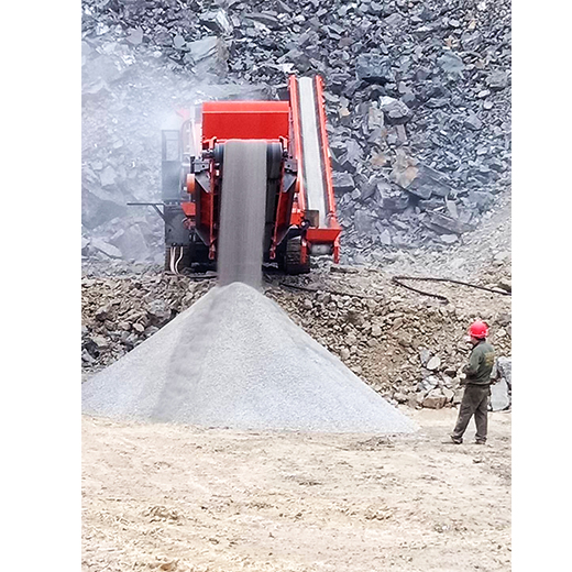 貴州銅仁制沙現(xiàn)場