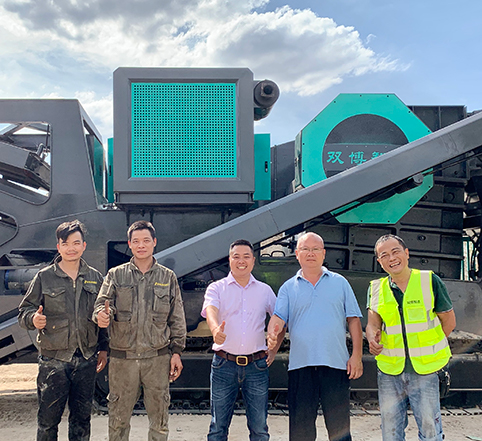 廣西有移動(dòng)破碎站生產(chǎn)廠家嗎？能處理建筑垃圾嗎？